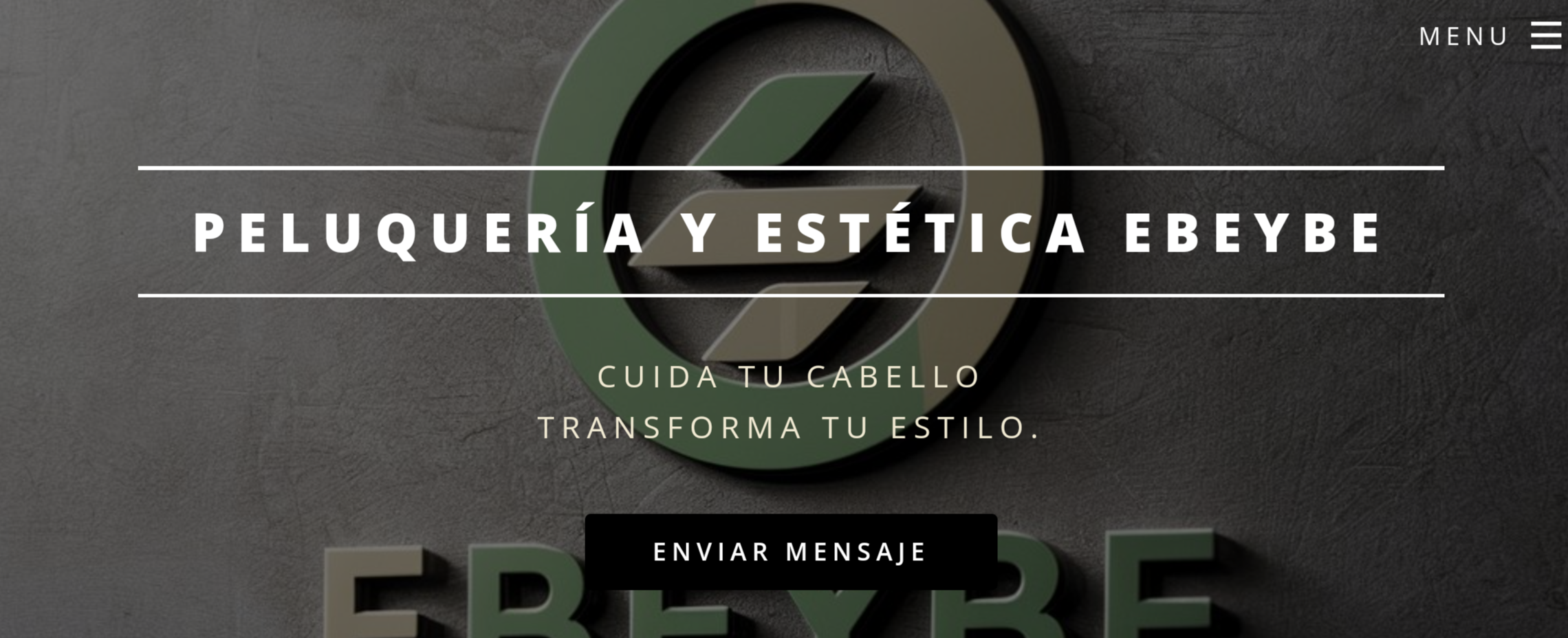 peluquería y estética ebeybe