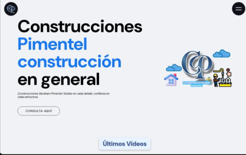 Construcciones pimentel website